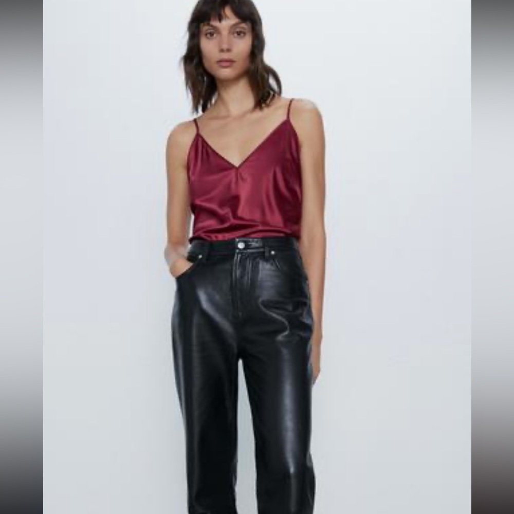 Zara Red Tank